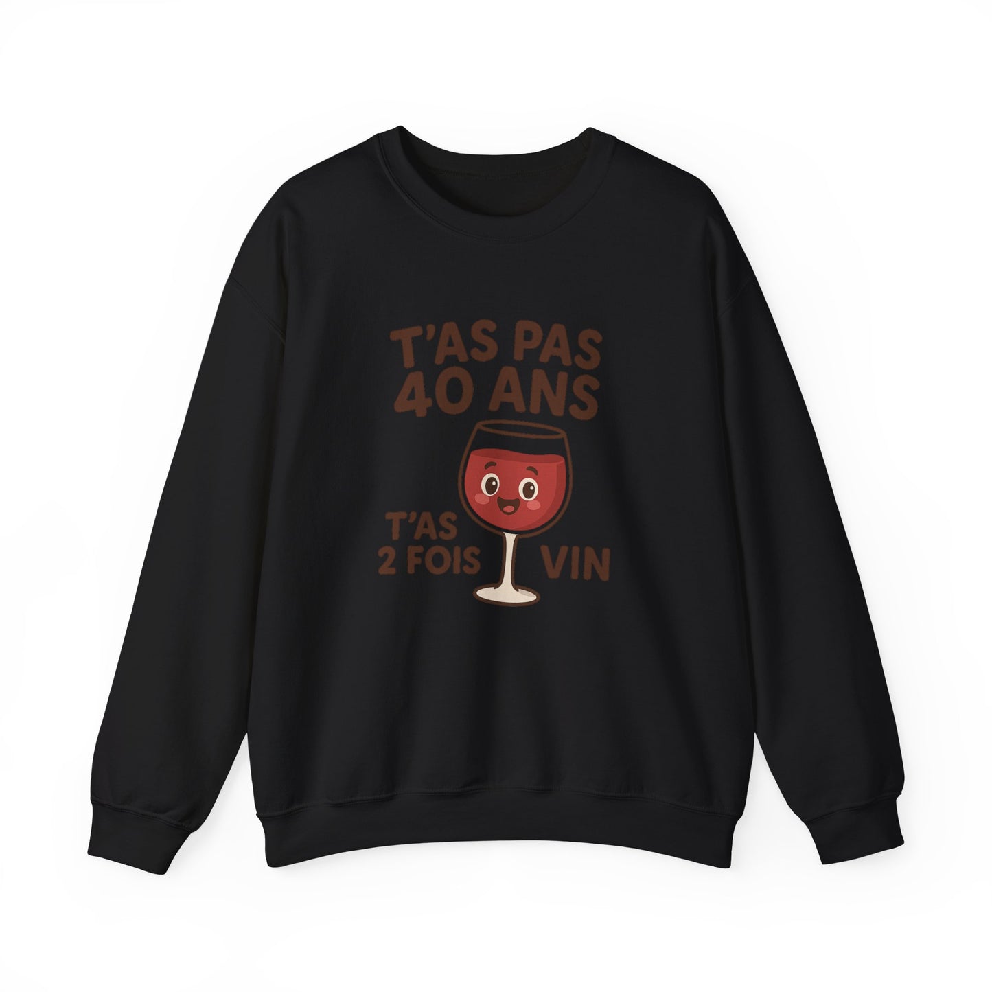Funny Wine Crewneck Sweatshirt