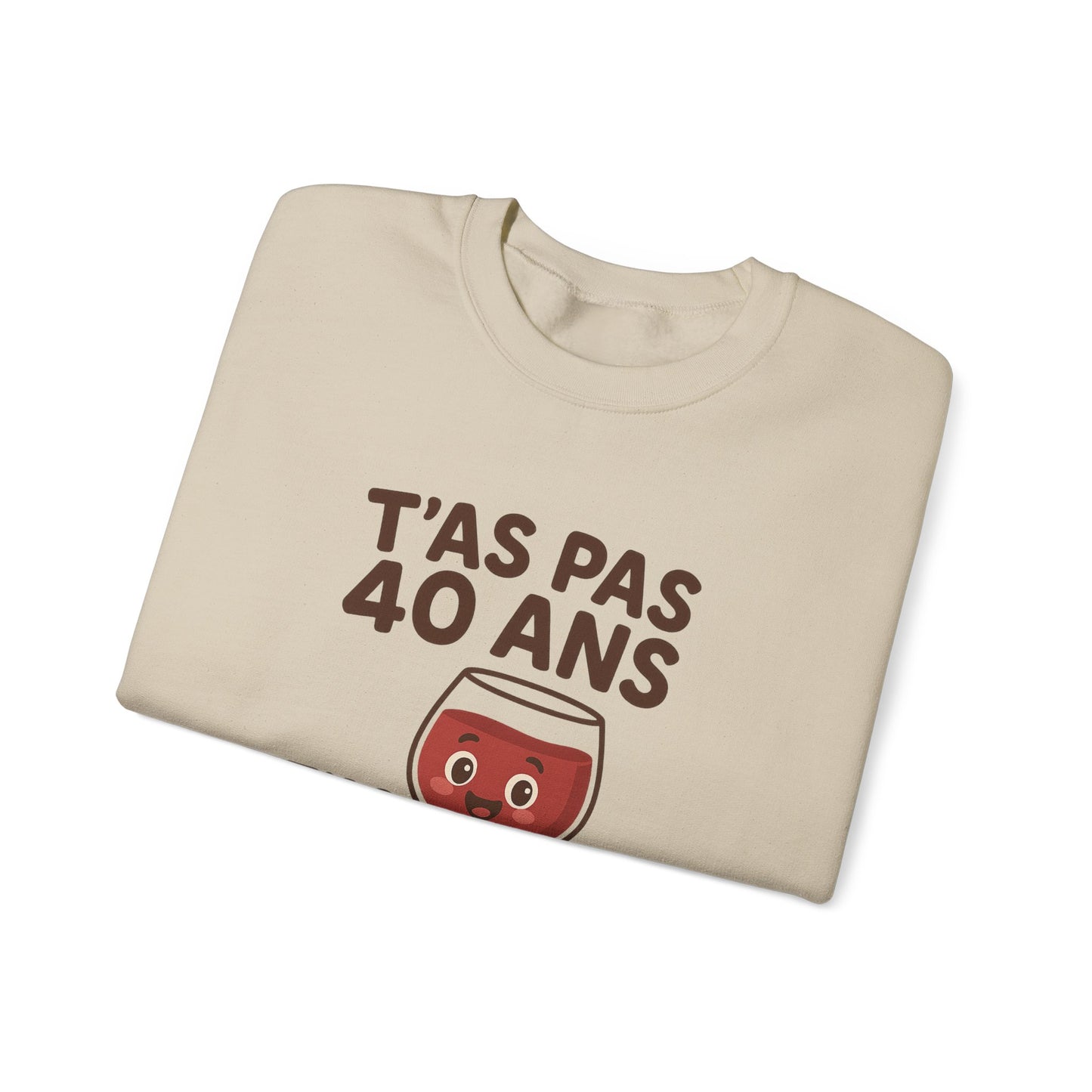Funny Wine Crewneck Sweatshirt