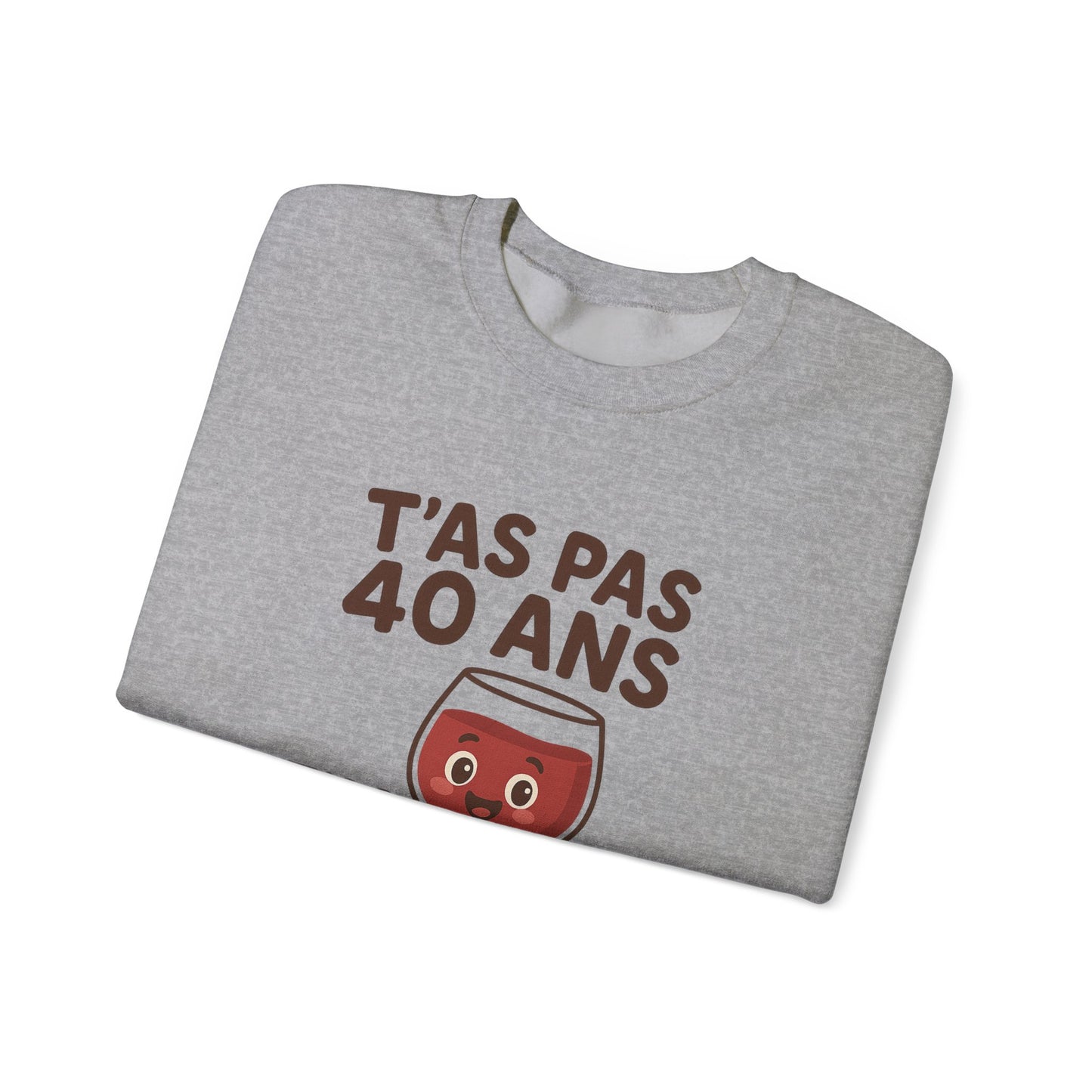 Funny Wine Crewneck Sweatshirt