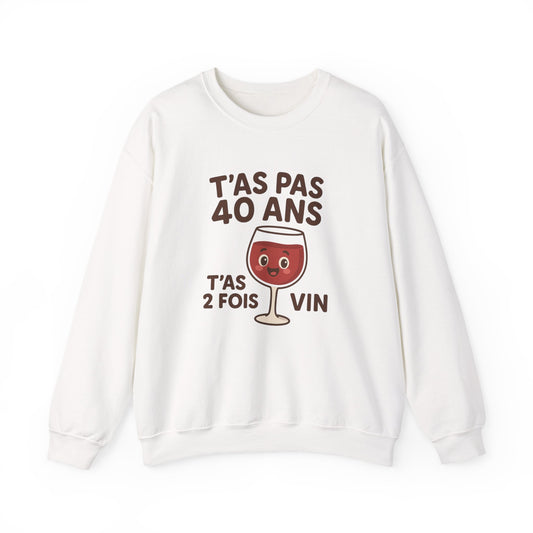 Funny Wine Crewneck Sweatshirt