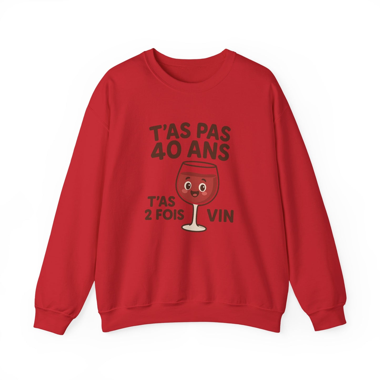 Funny Wine Crewneck Sweatshirt