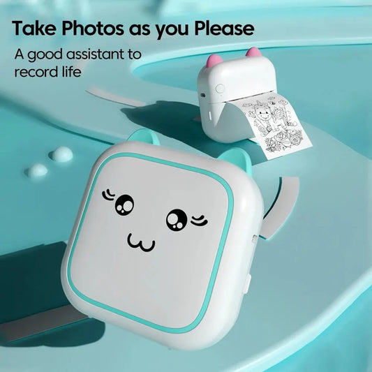 Portable Mini Thermal Photo/Label Printer