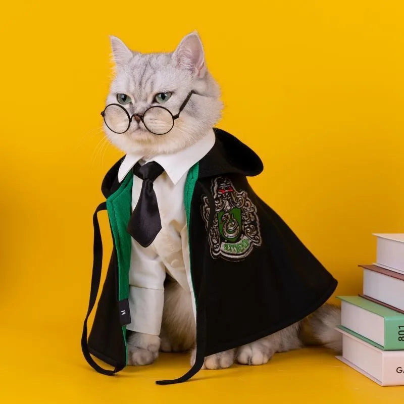 Pet Dog Cat Costume Harry Potter Hogwarts Schools