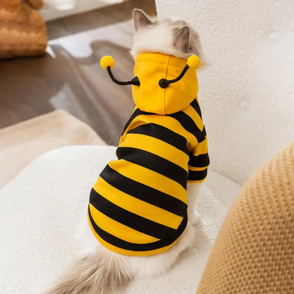 Pet Dog Cat Costume Bee