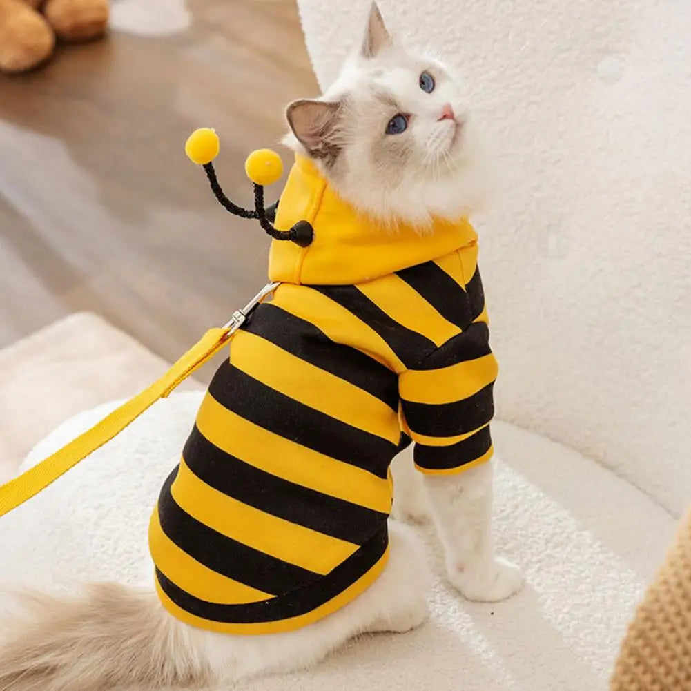 Pet Dog Cat Costume Bee