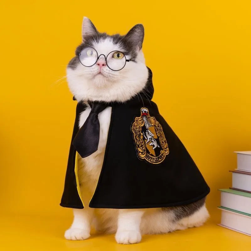 Pet Dog Cat Costume Harry Potter Hogwarts Schools