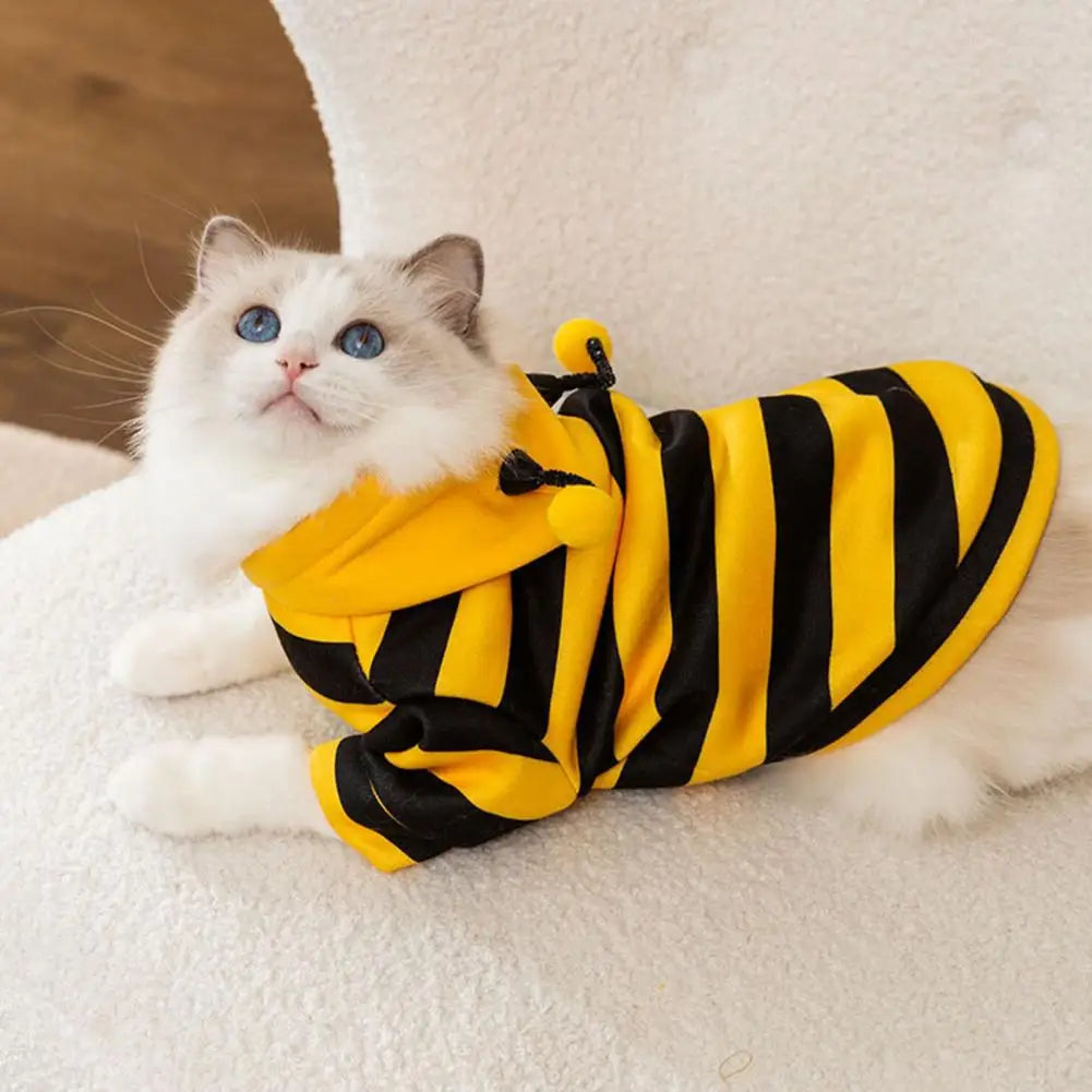 Pet Dog Cat Costume Bee