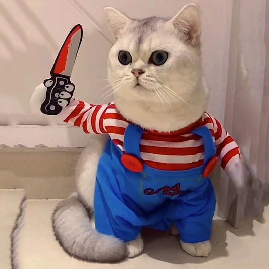 Pet Dog Cat Costume Funny Halloween Cosplay