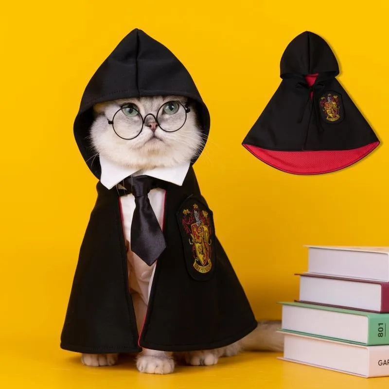 Pet Dog Cat Costume Harry Potter Hogwarts Schools